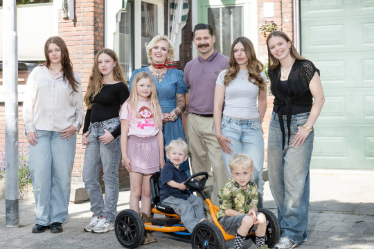 Familie Bal uit Een huis vol